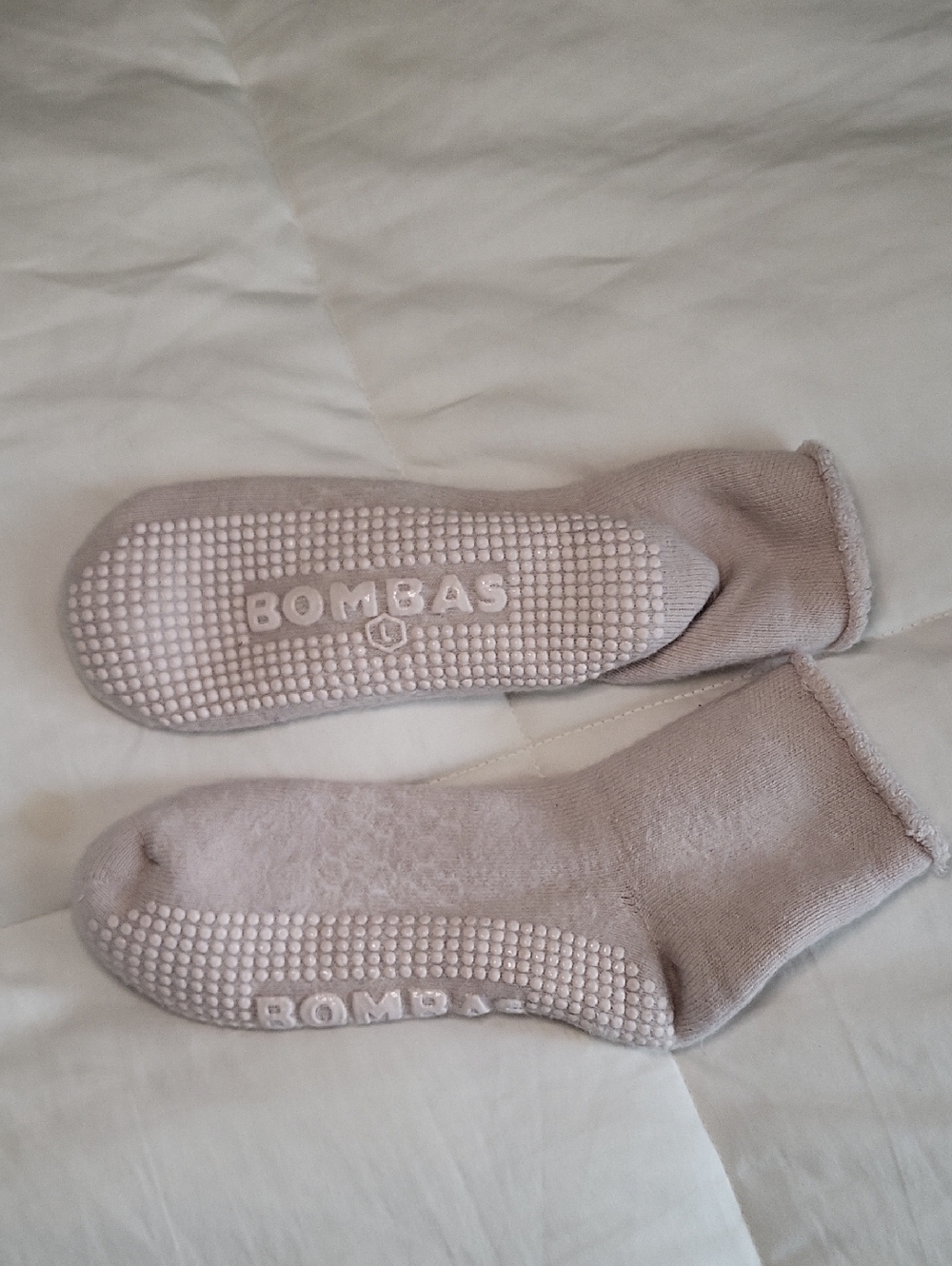 Bombas Non-Slip Crew Socks